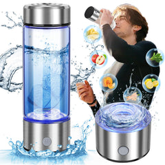 2025 New Hydrogen Water Bottle 420ml Hydrogen Water Generator with Advanced SPE PEM Technology High-Efficiency Portable Water Ionizer for Office Travel Fitness & Everyday Hydration
