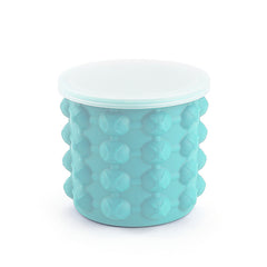 Double Wall Outdoor Silicone Ice Bucket with Lid