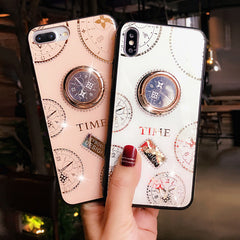 Luxury Ring Stand Phone Case for iPhone and Huawei