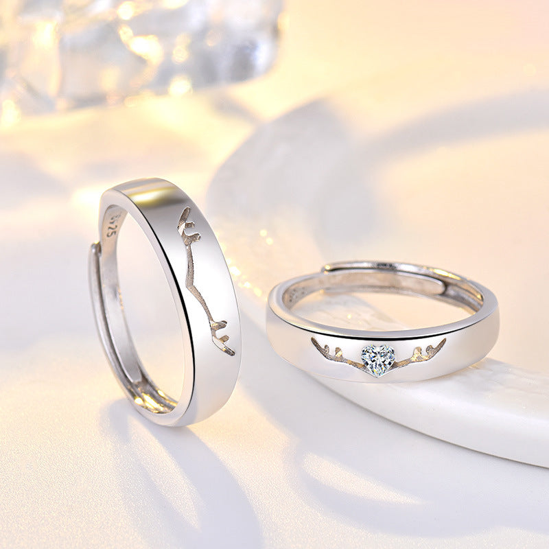 One Deer Lover's Ring