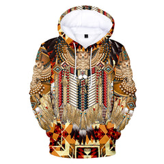 Fleece Pullover Hoodie Mens Full Zip Hoodie Fuzzy Fleece Hoodie Hoodies for Men with Designs Hoodie Sweatshirts Ethnic Style 3D Digital Printing Pullover Sweater with Hooded (2-Blue 3X-Large)
