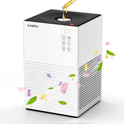 Air Purifier for Home Large Room Up to 1200 Sq Ft Air Cleaner with H13 Filter Air Quality Sensor 4 Timers 3 Speeds Fan Quite Air Purifier for Dust Pet Hair Pollen