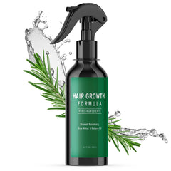 Rosemary Water Spray for Hair Growth Rosemary Hair Growth Scalp Spray & Rice Water & Batana Oil with Biotin Citrus Peel and Mint to Strengthen Strands and Promote Hair Growth 4.2 fl oz