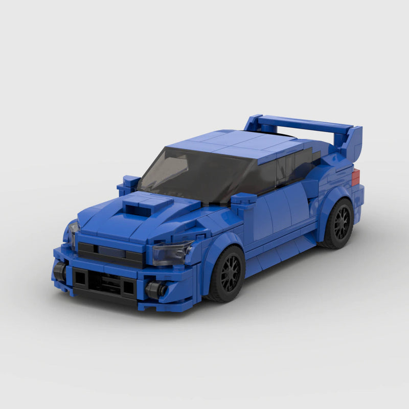 Subaru WRX STI Building Block Toy Car