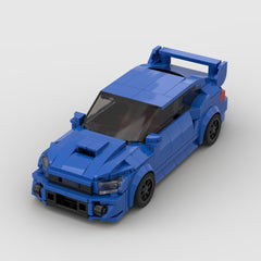 Subaru WRX STI Building Block Toy Car