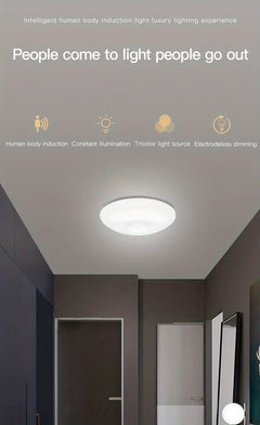 Dimmable Wireless Motion Sensor LED Ceiling Light