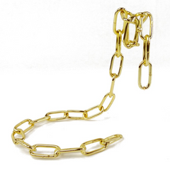 Creative Suspension Iron Chain Wine Bottle Holder (Copper, Gold, Silver)