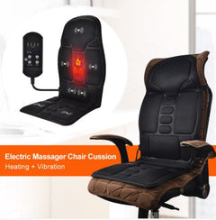 Electric Heating Massager Chair Pad