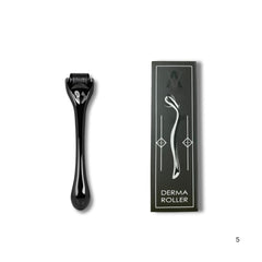 Derma Roller 0.25mm Microneedle Roller for Face Beard Scalp - Microneedling Roller for Skin Care Hair Growth Derma Stamp for Women & Men Micro Needle Roller for Glowing Skin & Beard Growth