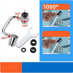Adjustable Mechanical Arm Faucet Extender