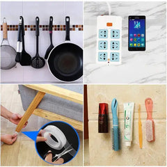 1pc Transparent Nano Tape for Home Decor, Washable & Reusable