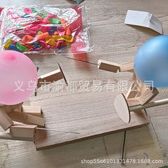 Handmade Wooden Fencing Puppets (Cross-Border)
