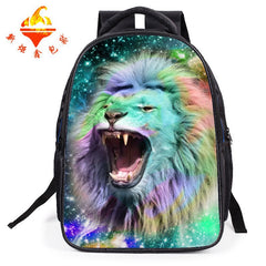 Cartoon Tiger Animal Backpack for Trendy Kids