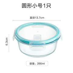Large Glass Meal Prep Containers with Lids Set
