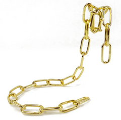 Creative Suspension Iron Chain Wine Bottle Holder (Copper, Gold, Silver)