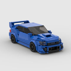 Subaru WRX STI Building Block Toy Car