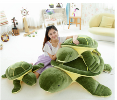 Turtle Pillow, Plush Turtle Toy, Stuffed Animal